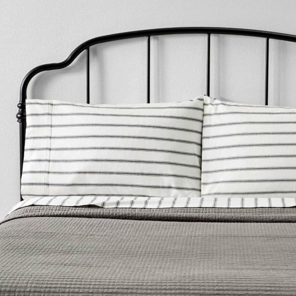 Target Hearth & Hand With Magnolia Textured Strip Quilt Full/Queen New With Tags